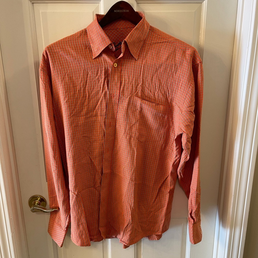 Sweet, silky dress shirt!